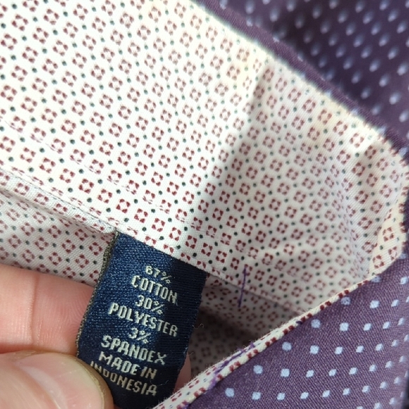 U.S. Polo Assn. Purple Casual Button Down Shirt - Picture 7 of 14